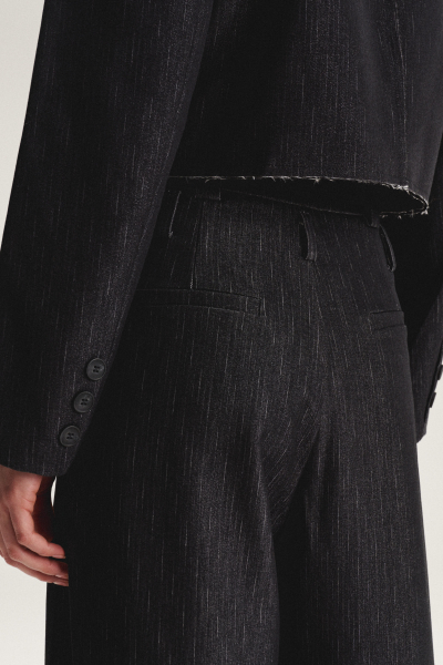 Жакет структурированный укороченный SAGAS, цвет: серый, 250705 купить онлайн