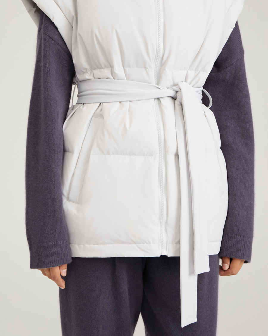 Утепленный жилет To be Blossom, цвет: gray, 171364 купить онлайн