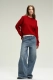 Джемпер Cotton Cherry Erist store, цвет: красный, НФ-00001727 купить онлайн
