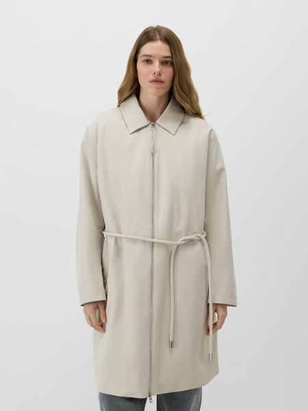 Утепленный тренч Conso, цвет: молочный, SEM 260114 - молочный купить онлайн