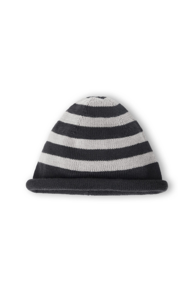 Шапка ROLLED BEANIE YOUR ANTIHERO, цвет: серый/черный #08hrb0102 |новая коллекция купить онлайн