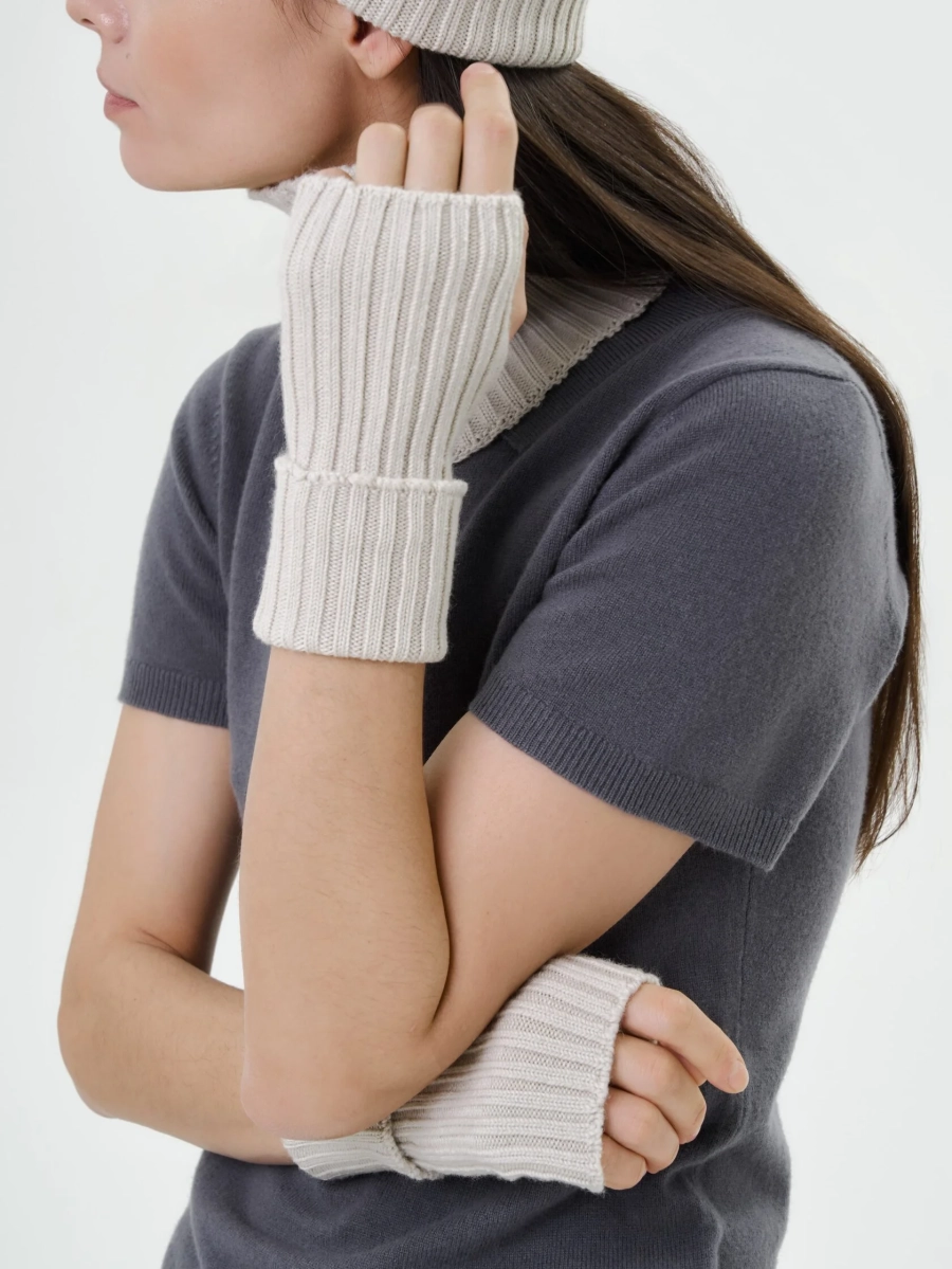 Митенки Mankova, цвет: жемчужный SH006 купить онлайн