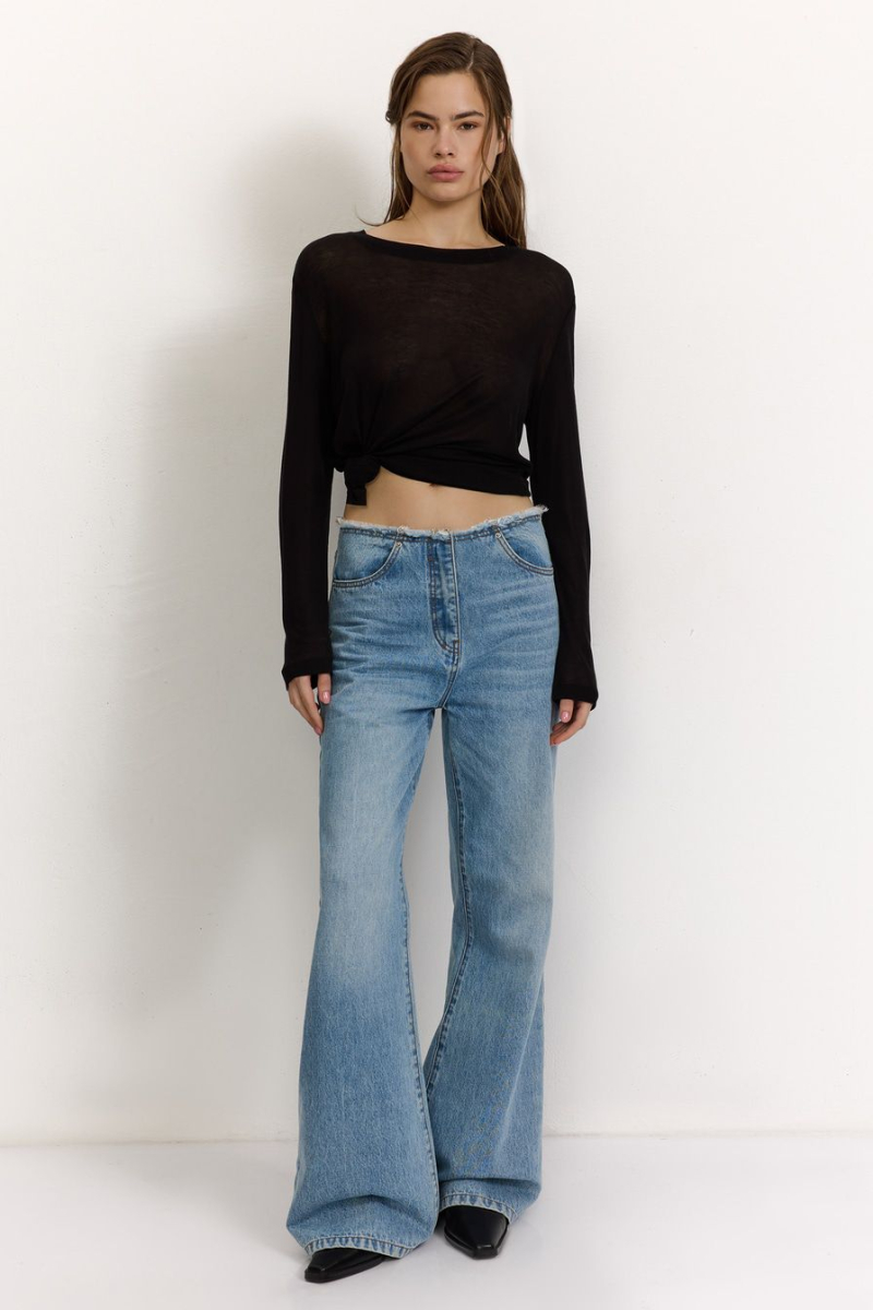 Джинсы из 100% хлопка TOPTOP, цвет: голубой TT.036.17633.600 |новая коллекция купить онлайн