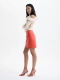Юбка мини из искусственной кожи TRUE RED, цвет: красный, 252302 купить онлайн
