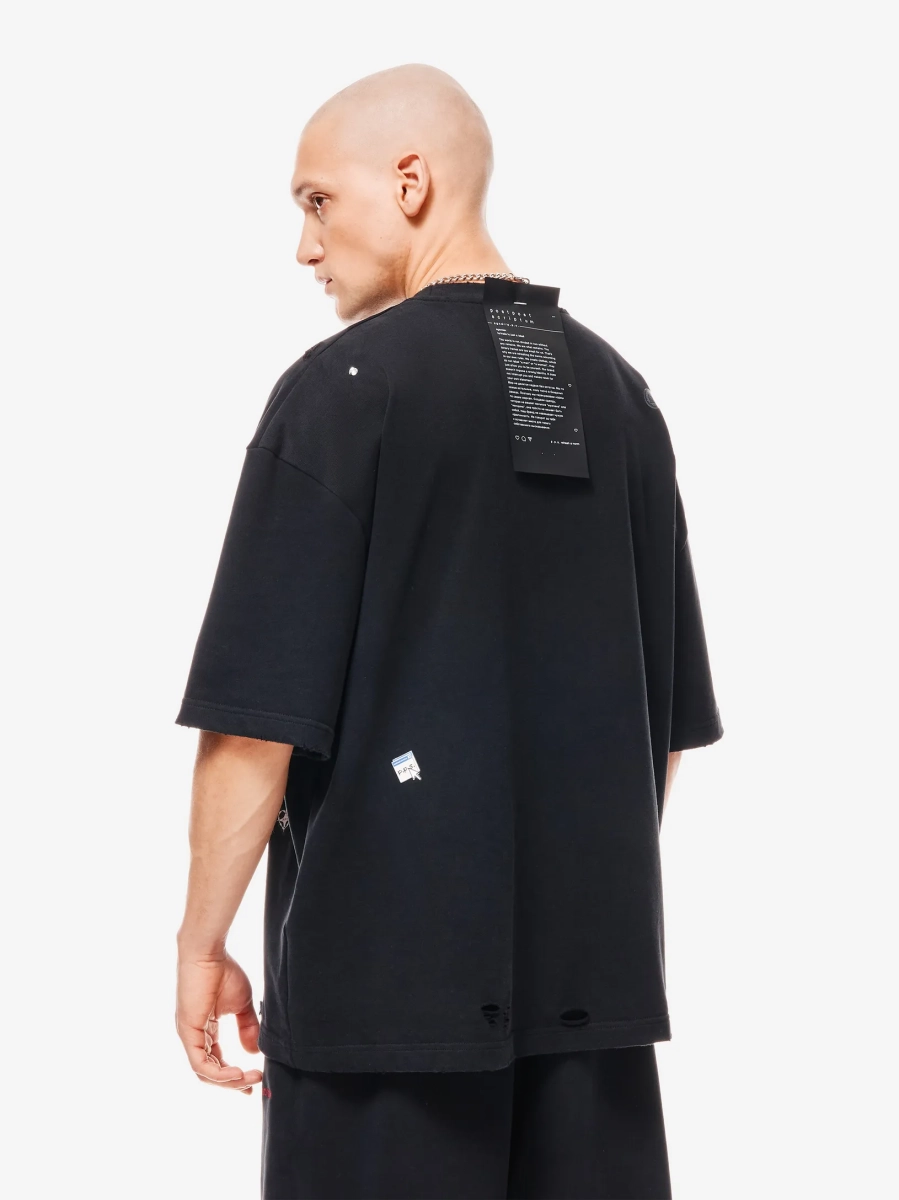 Sticker Pack Футболка Оверсайз p.p.s., цвет: Черный, 1039.00.00.BLK купить онлайн