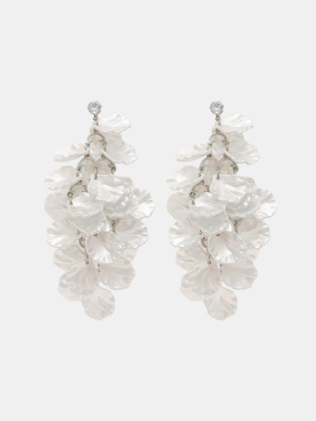 Серьги flower rain