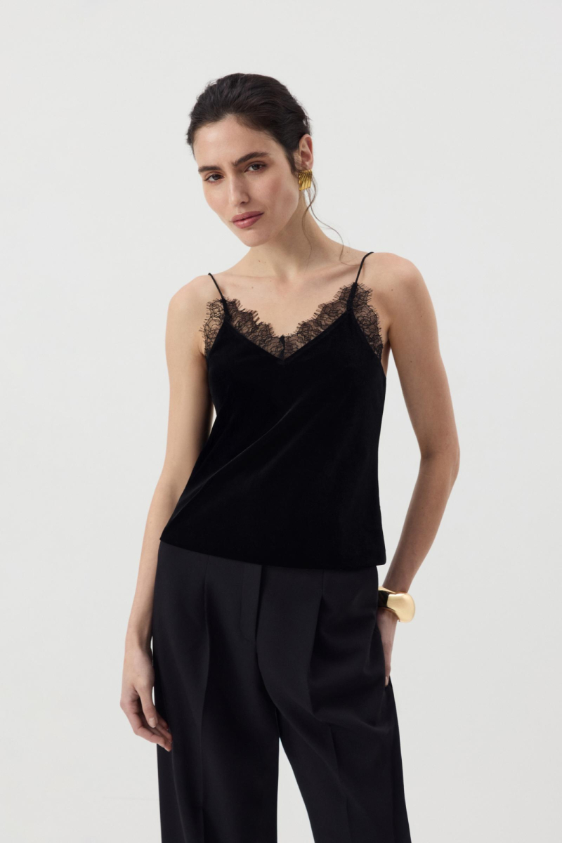 Топ из бархата