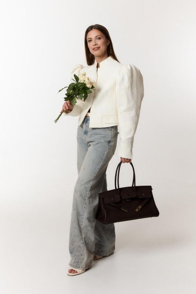 Сумка Кэнди большая brand salad, цвет: темно-коричневый J-704-PHR 8125 купить онлайн