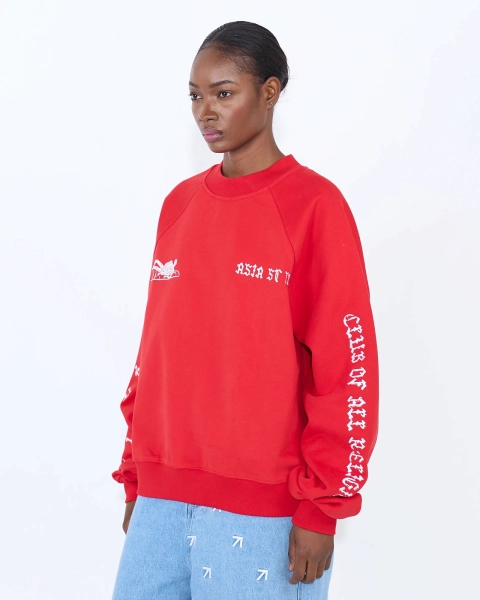 Свитшот CLUB 71 RED ASIA ST 71, цвет: красный Ast71.swt-club71-red |новая коллекция купить онлайн